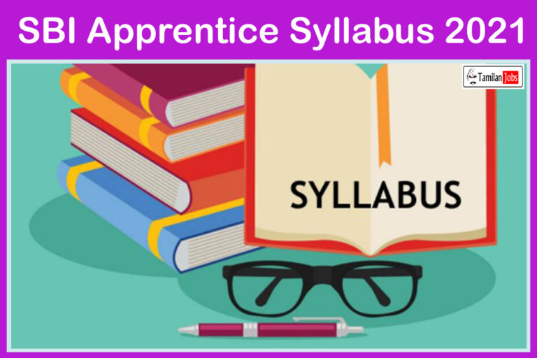 SBI Apprentice Syllabus 2021
