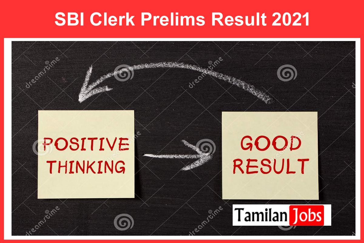 SBI Clerk Prelims Result 2021