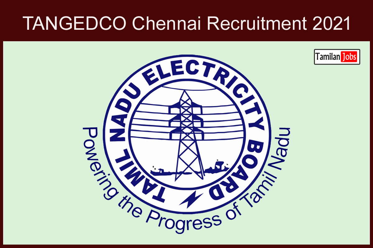 TANGEDCO Recruitment 2021