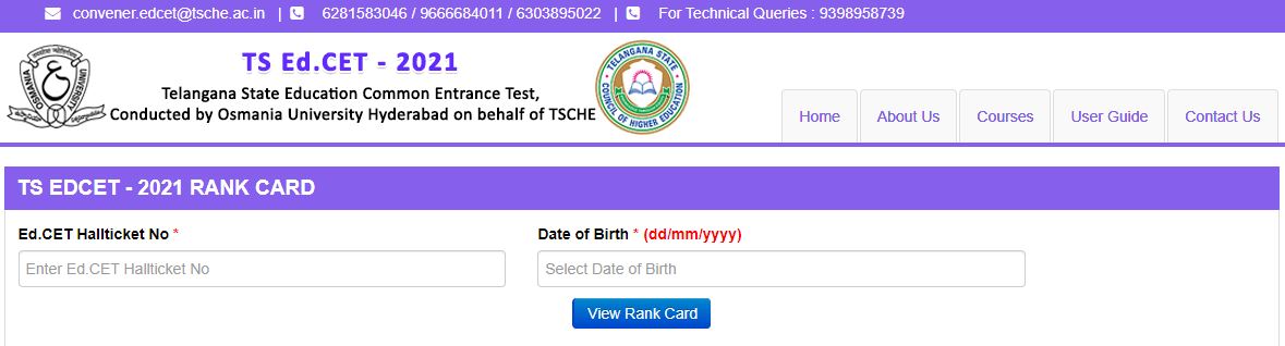 TS EDCET Results 2021