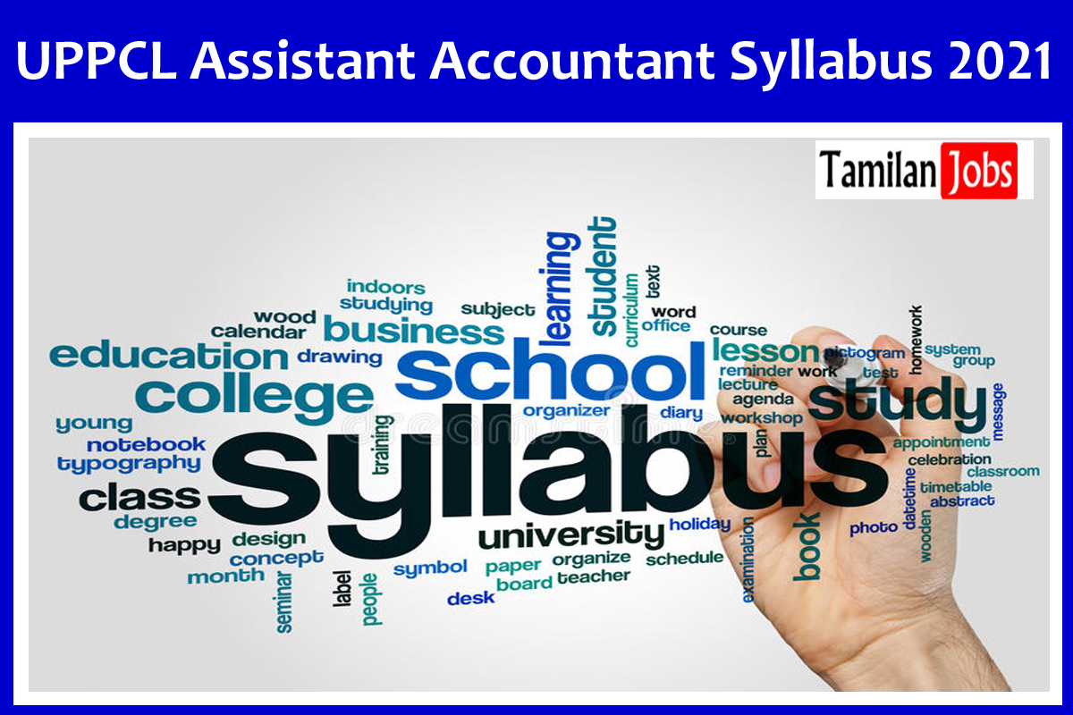 UPPCL Assistant Accountant Syllabus 2021