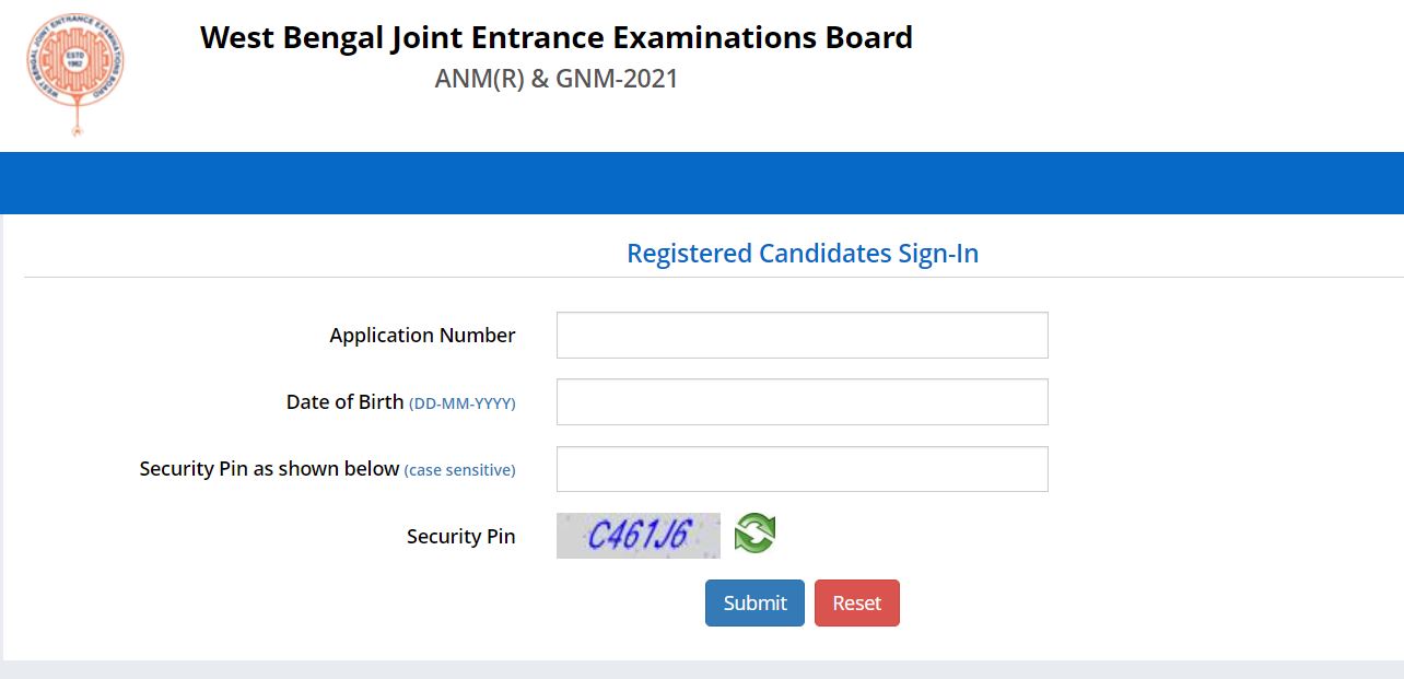 WB ANM GNM Nursing Result 2021