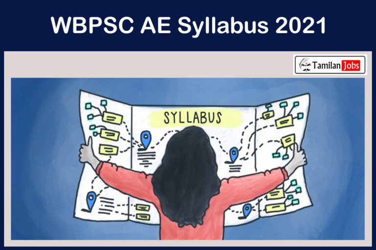 WBPSC AE Syllabus 2021