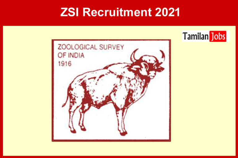ZSI Recruitment 2021