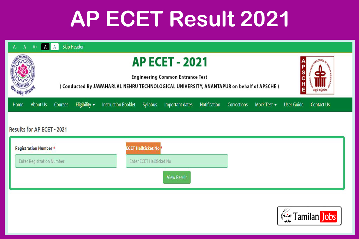 AP ECET Result 2021