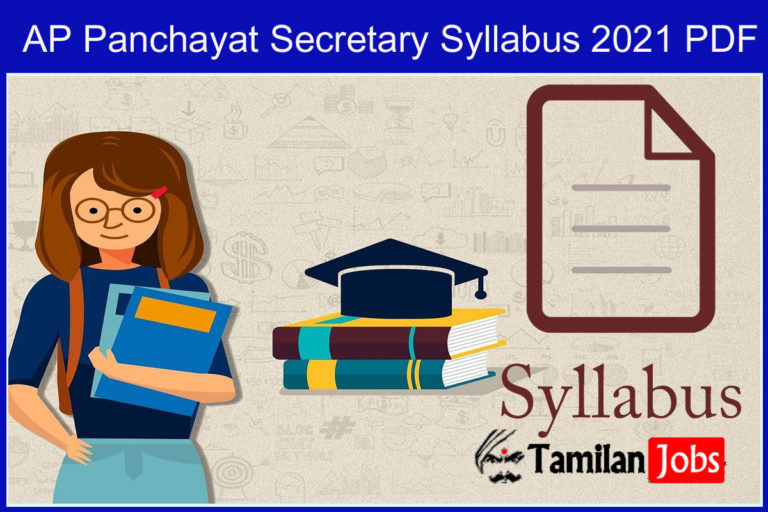 AP Panchayat Secretary Syllabus 2021 PDF