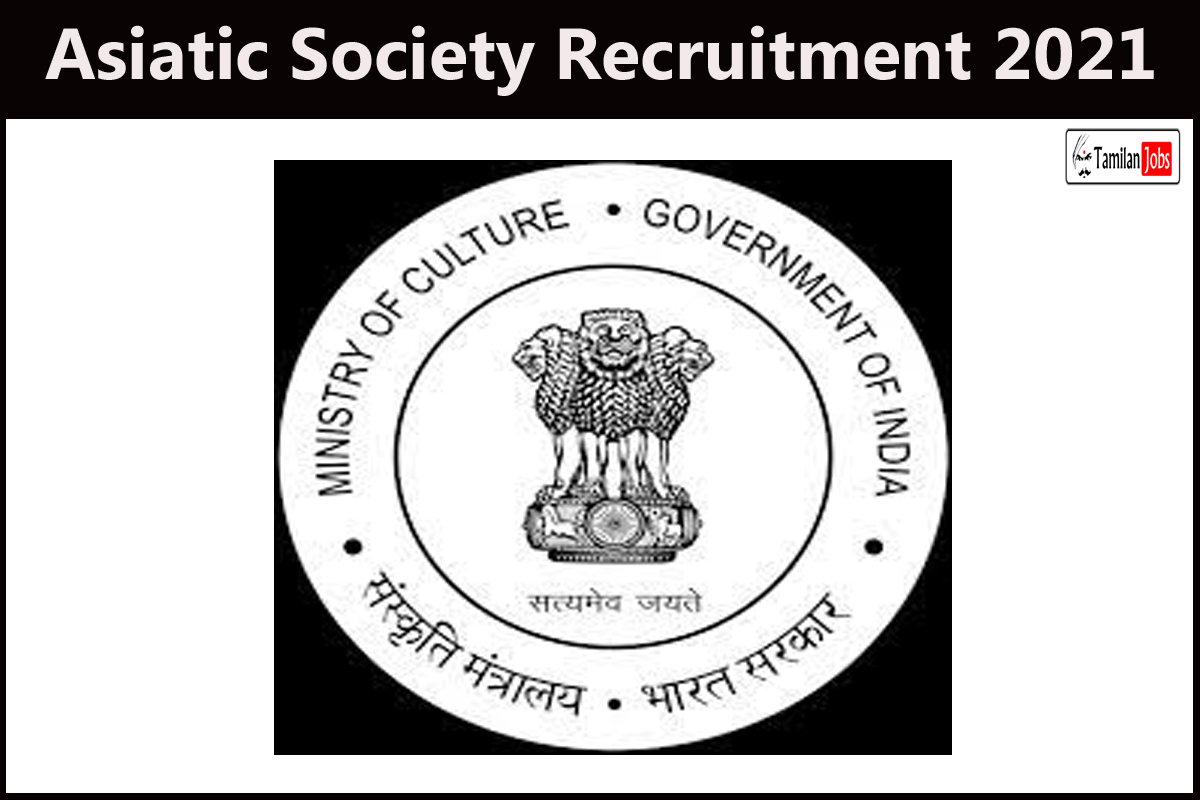Asiatic Society Recruitment 2021