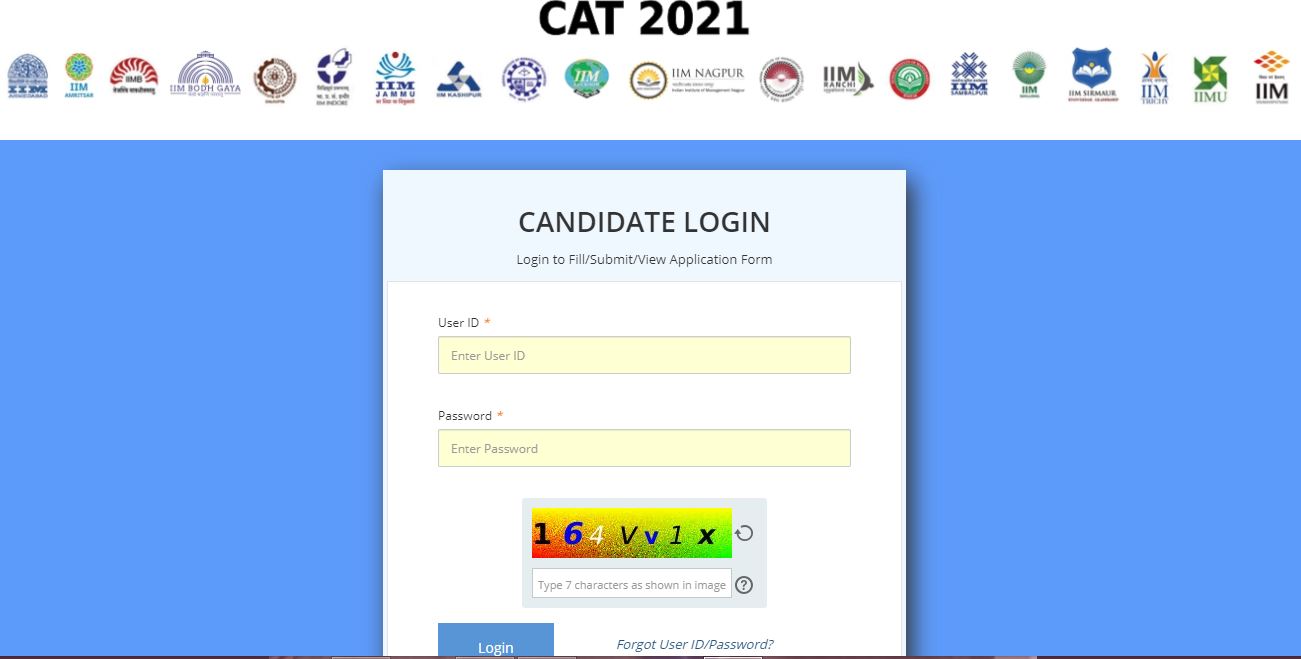 CAT Exam Hall Ticket 2021 Download