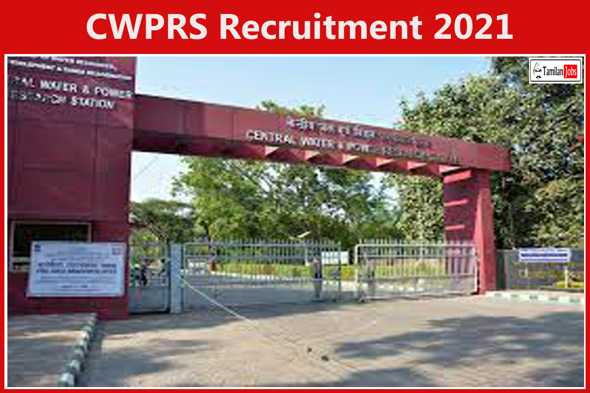 CWPRS Recruitment 2021