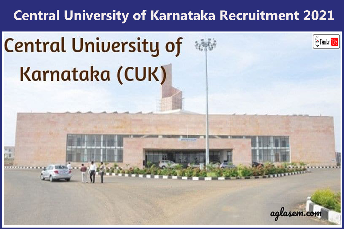 Central University of Karnataka Recruitment 2021