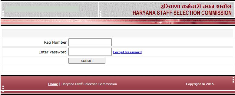 HSSC SI PET Admit Card 2021