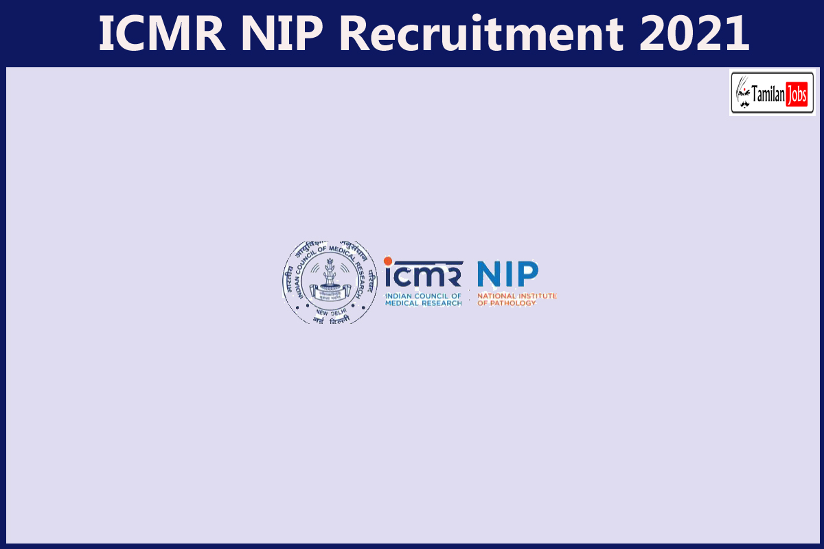 ICMR NIP Recruitment 2021