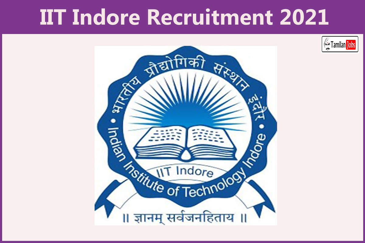 IIT Indore Recruitment 2021