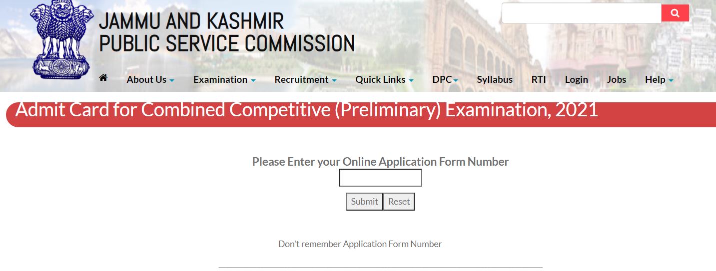 Jkpsc Kas Admit Card 2022.