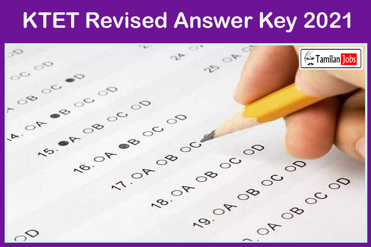 KTET Revised Answer Key 2021