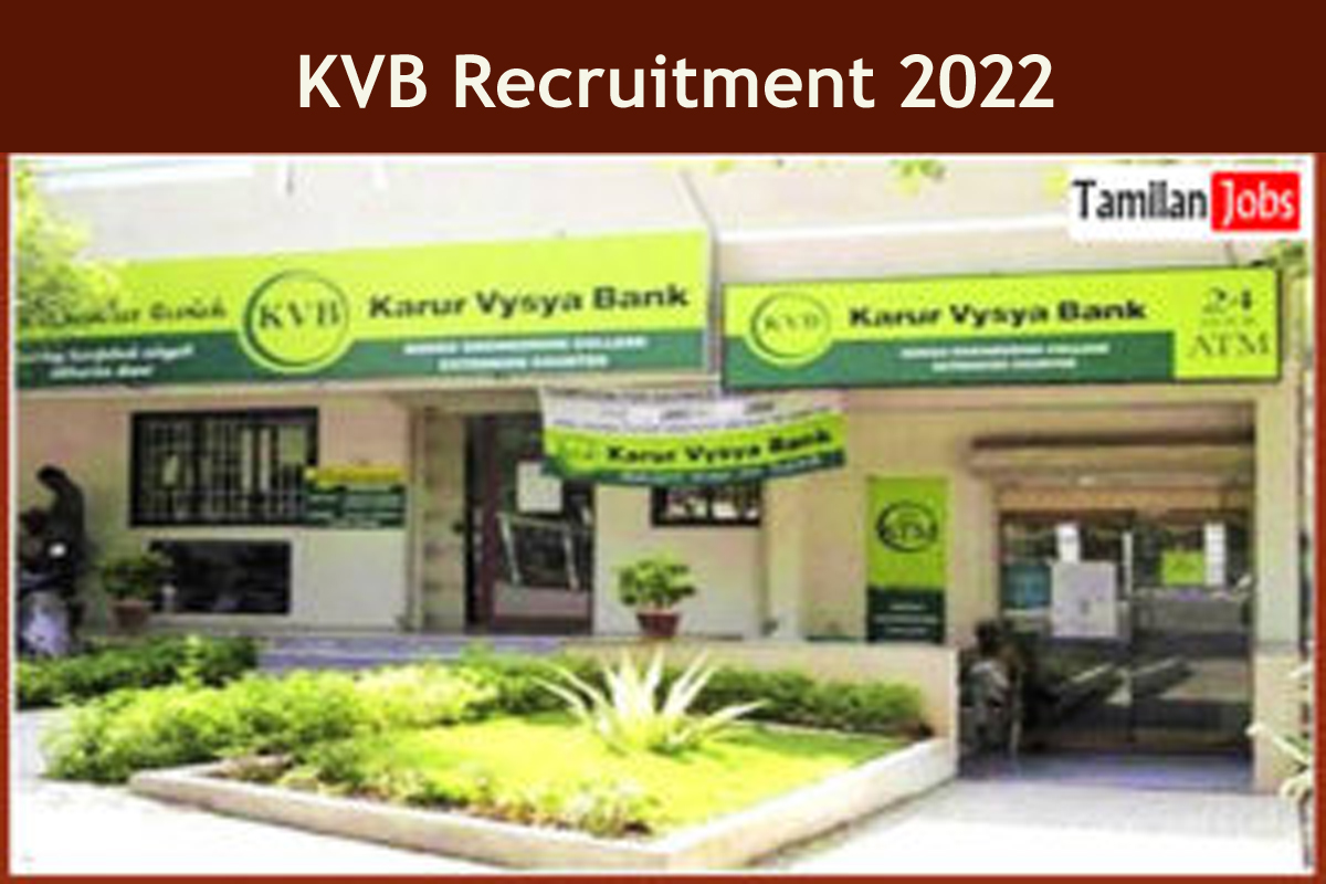 KVB Recruitment 2022