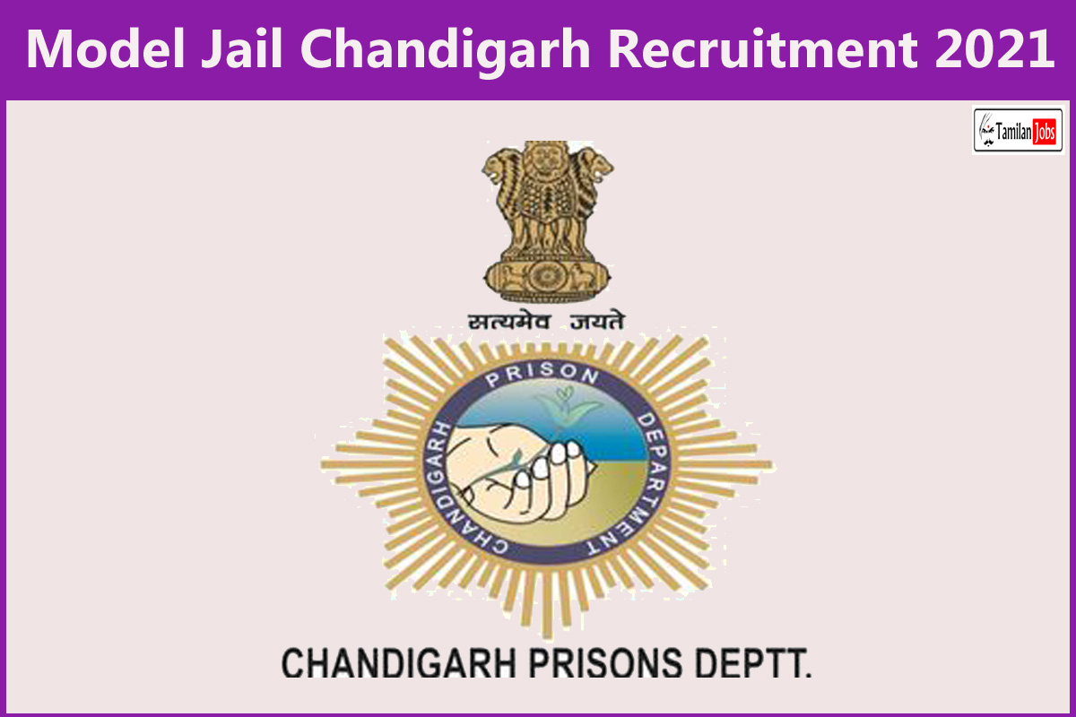 Model Jail Chandigarh Recruitment 2021
