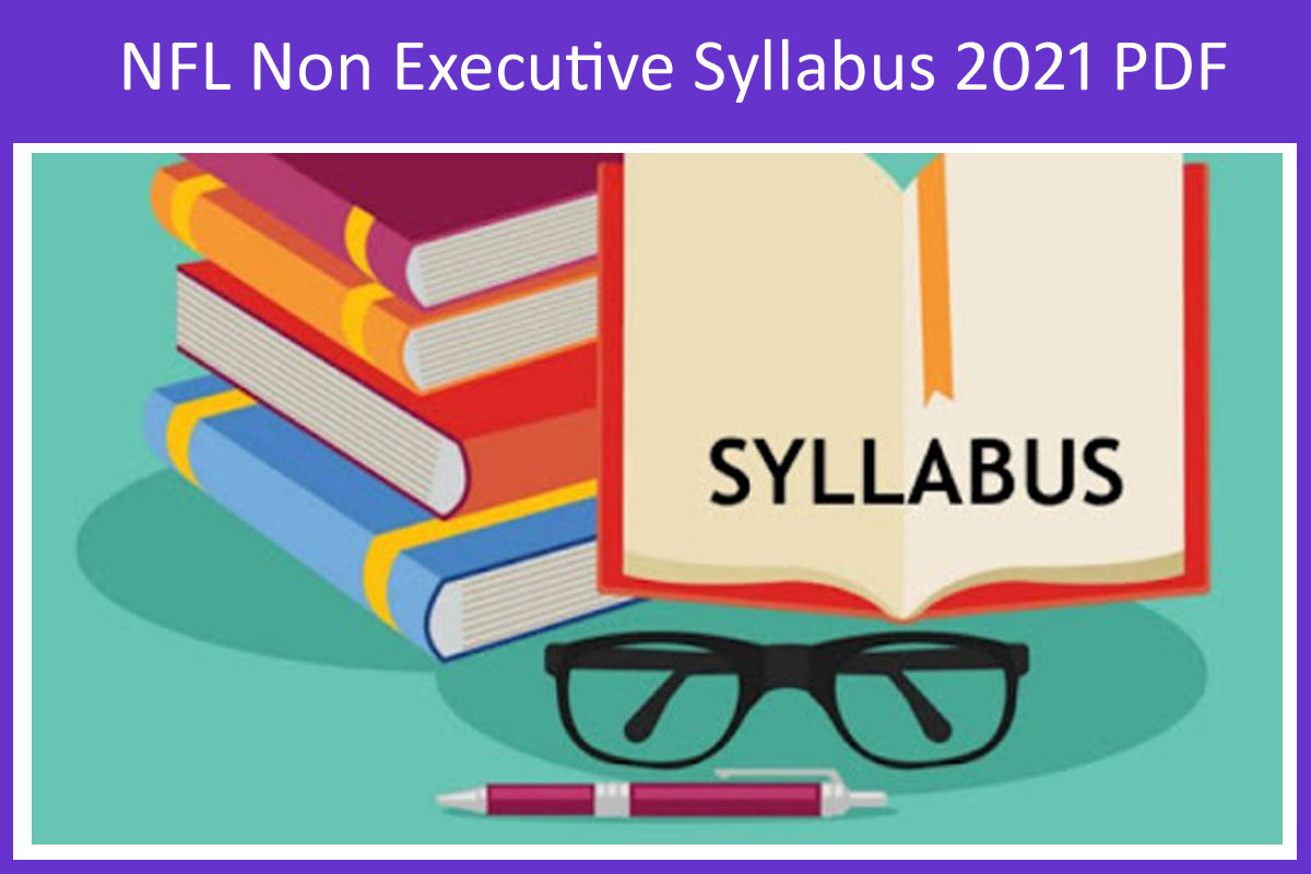 NFL Non Executive Syllabus 2021 PDF