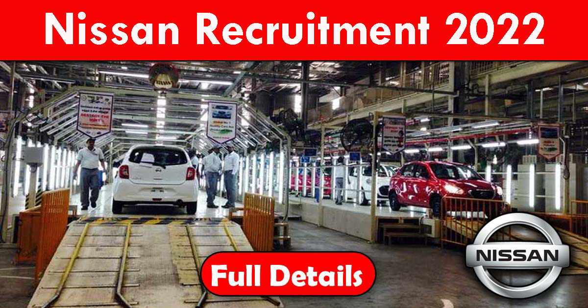 Nissan Recruitment 2022