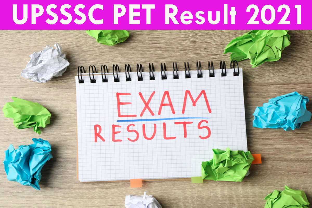 Upsssc Pet Result 2021