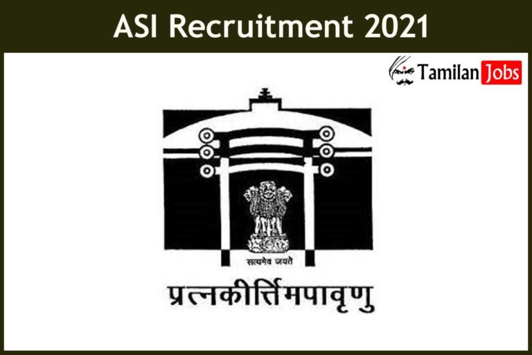 ASI Recruitment 2021