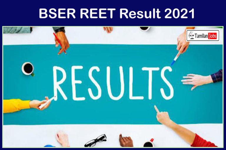 BSER REET Result 2021