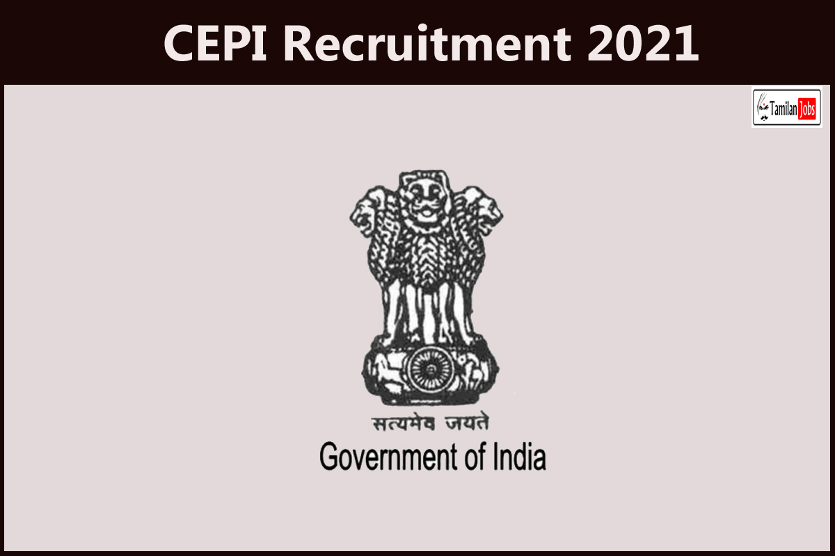 CEPI Recruitment 2021