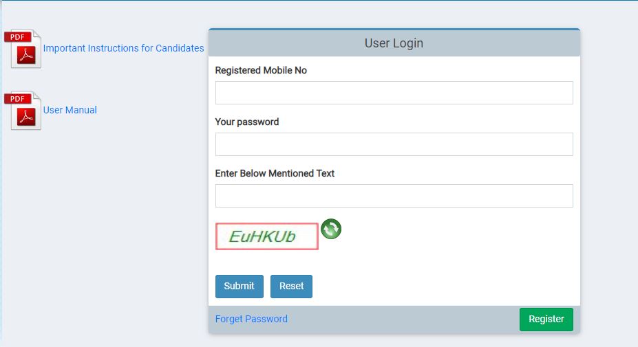 CG Vidhan Sabha Assistant Grade 3 Admit Card 2021