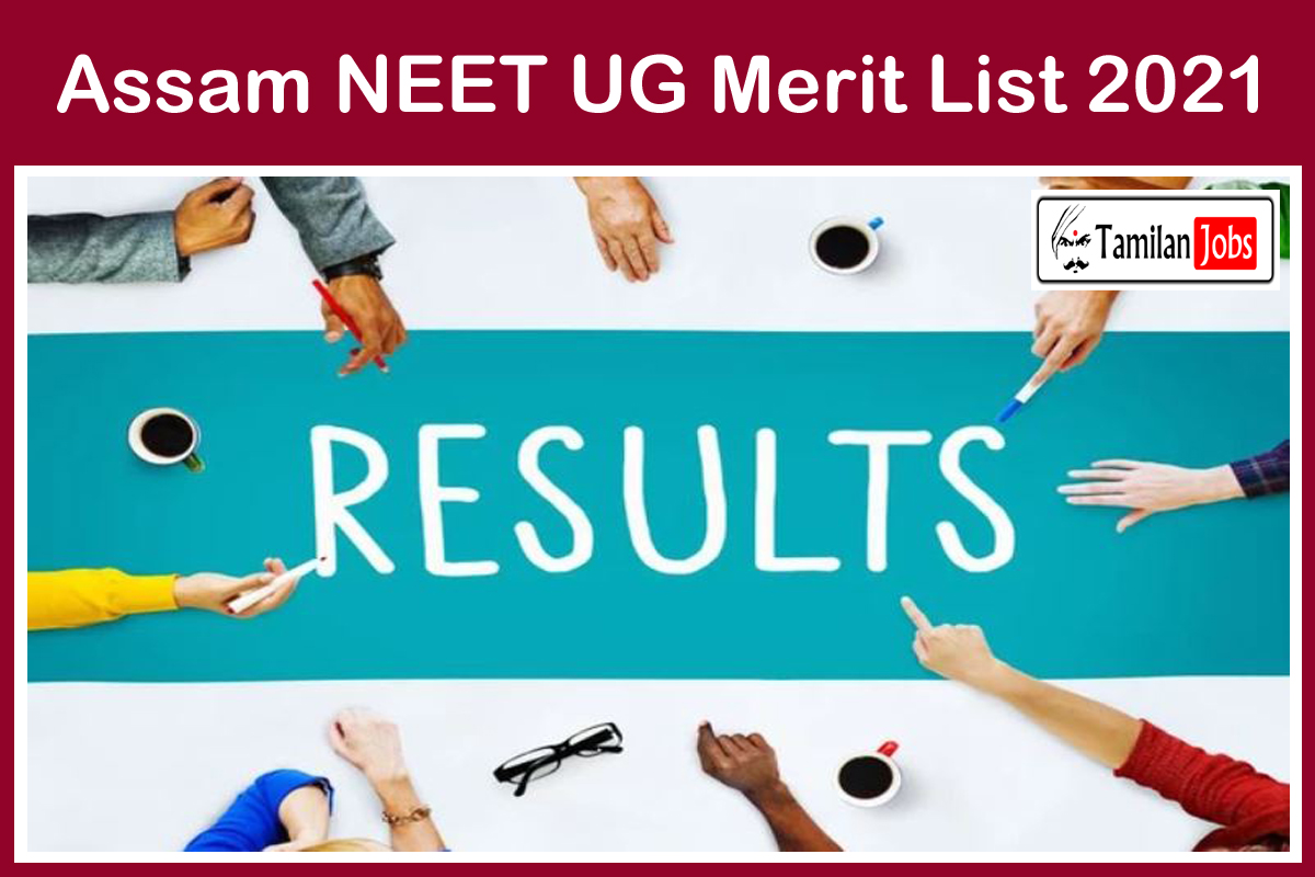 DME Assam MBBS Admission Merit List 2021