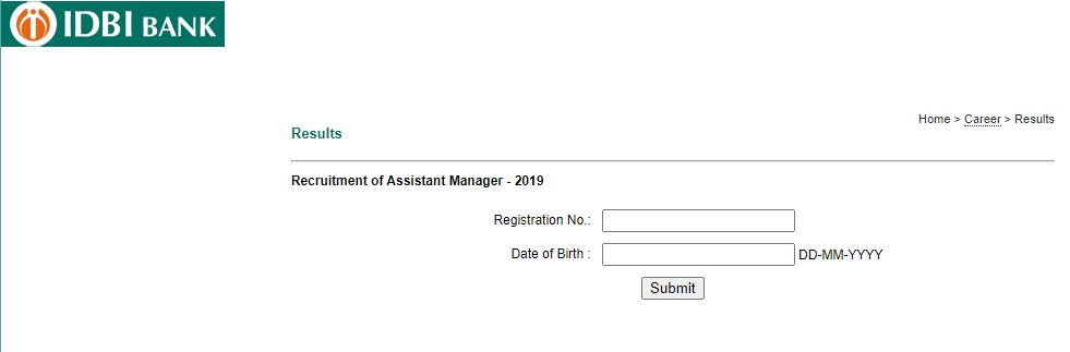 Idbi Assistant Manager Final Result 2021