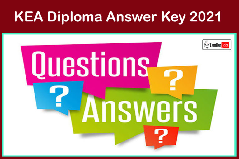 KEA Diploma Answer Key 2021