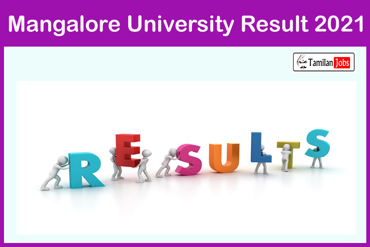 Mangalore University Result 2021