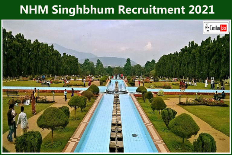 NHM Singhbhum Recruitment 2021