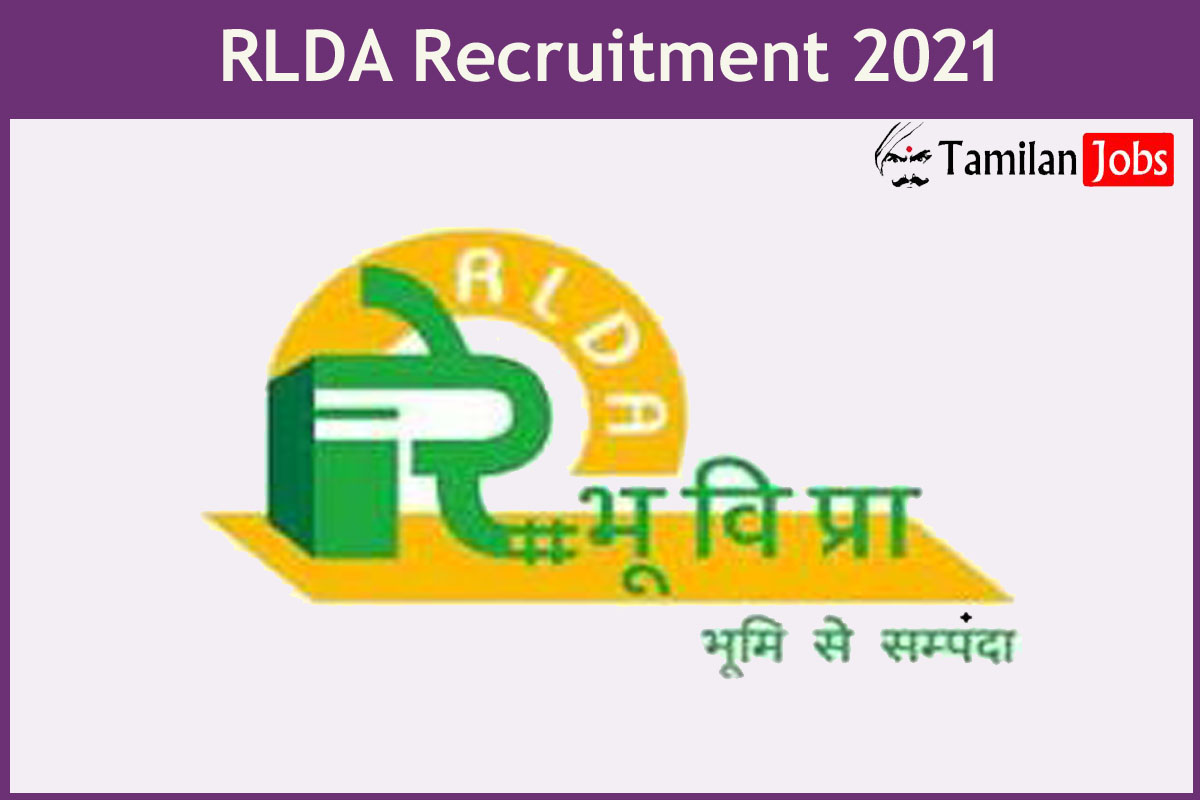 RLDA Recruitment 2021