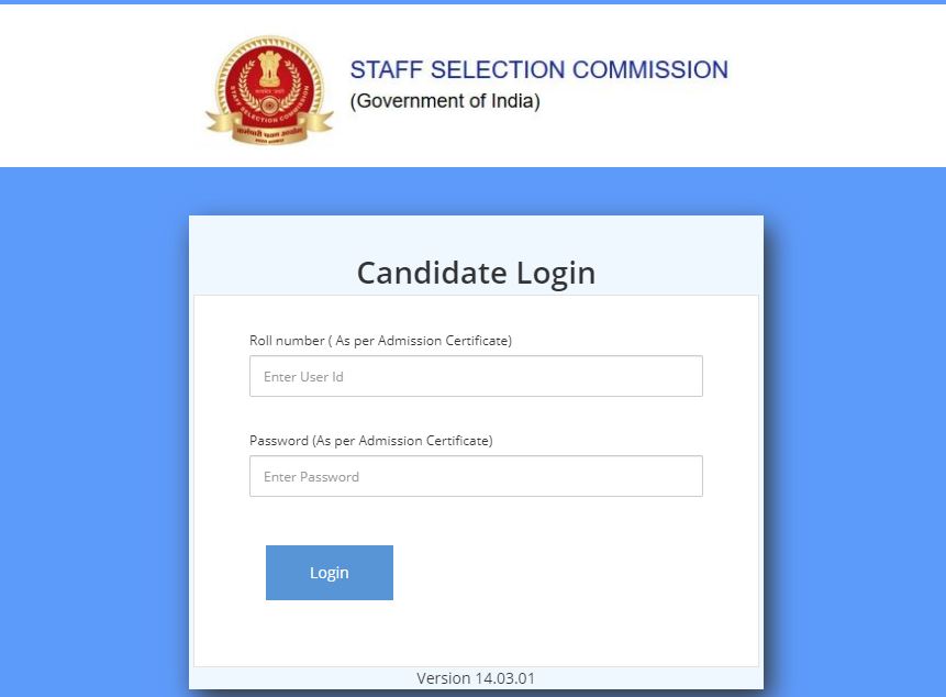 SSC Stenographer Answer Key 2021