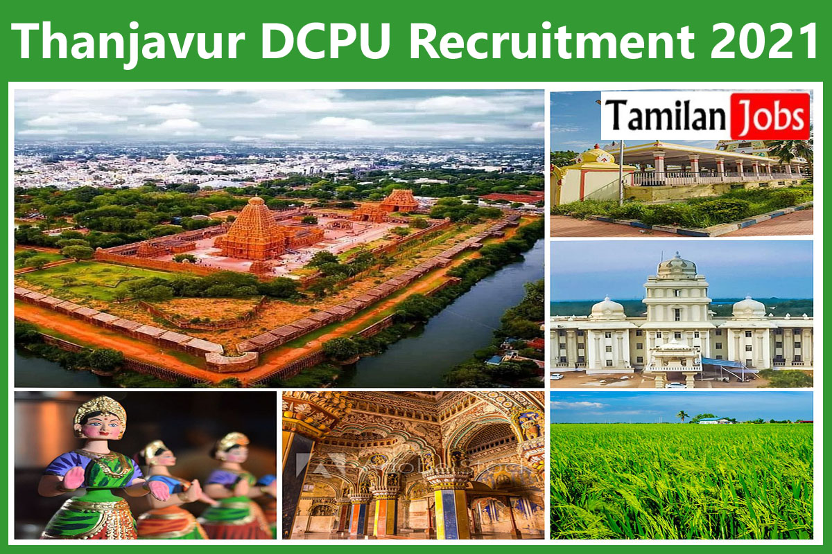 Thanjavur Dcpu Recruitment 2021