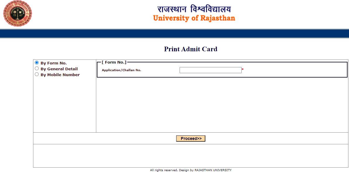 ULET Admit Card 2021