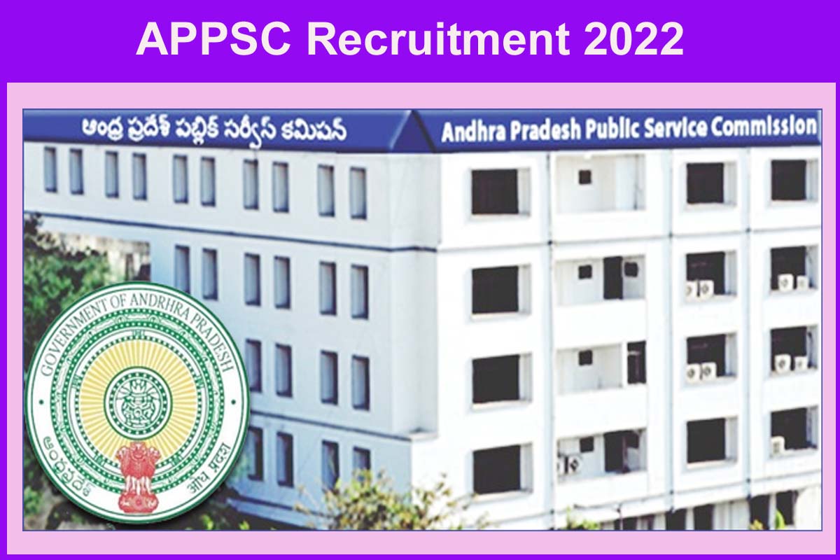 APPSC Recruitment 2022