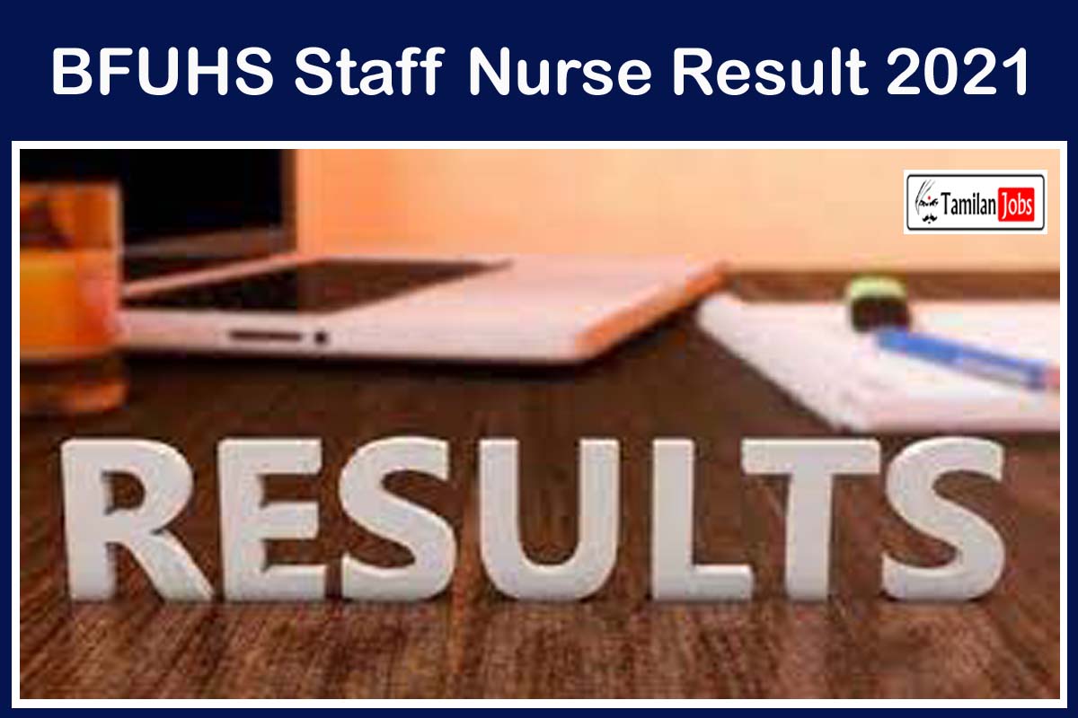 BFUHS Staff Nurse Result 2021