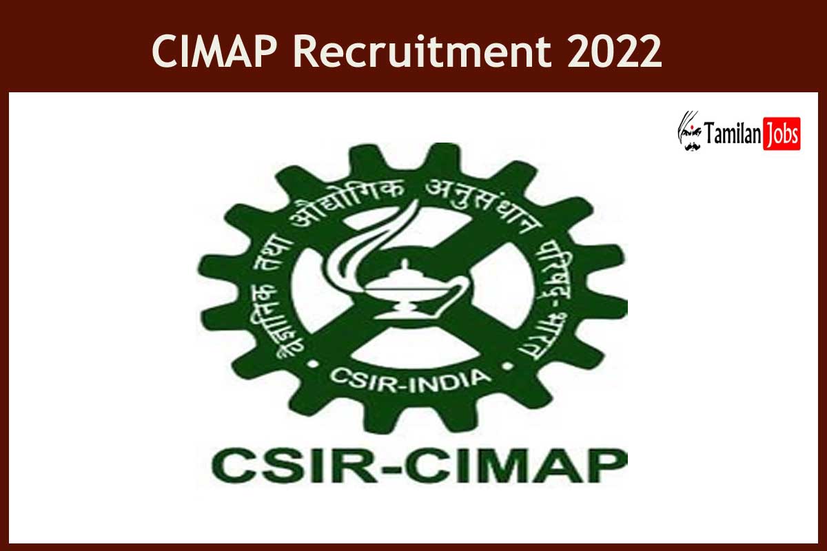 Cimap Recruitment 2022