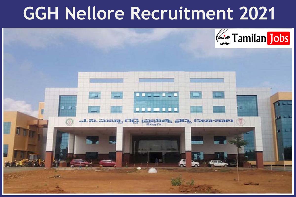 GGH Nellore Recruitment 2021
