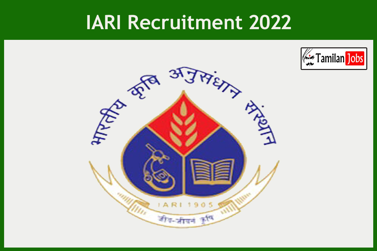 IARI Recruitment 2022