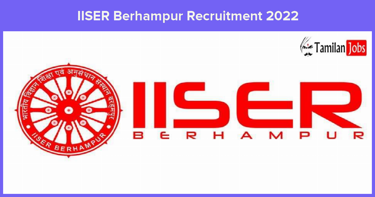 IISER-Berhampur-Recruitment-2022
