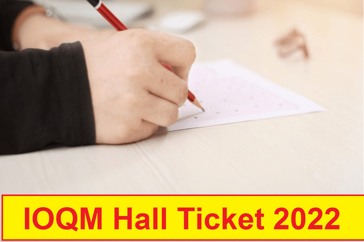 IOQM Hall Ticket 2022