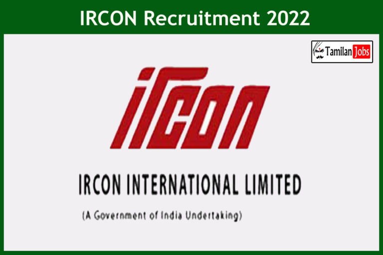 IRCON Recruitment 2022