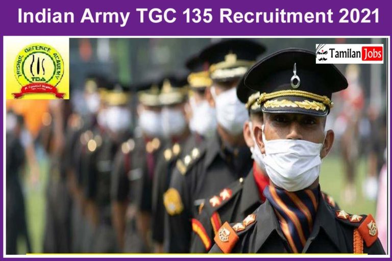 Indian Army TGC 135 Recruitment 2021