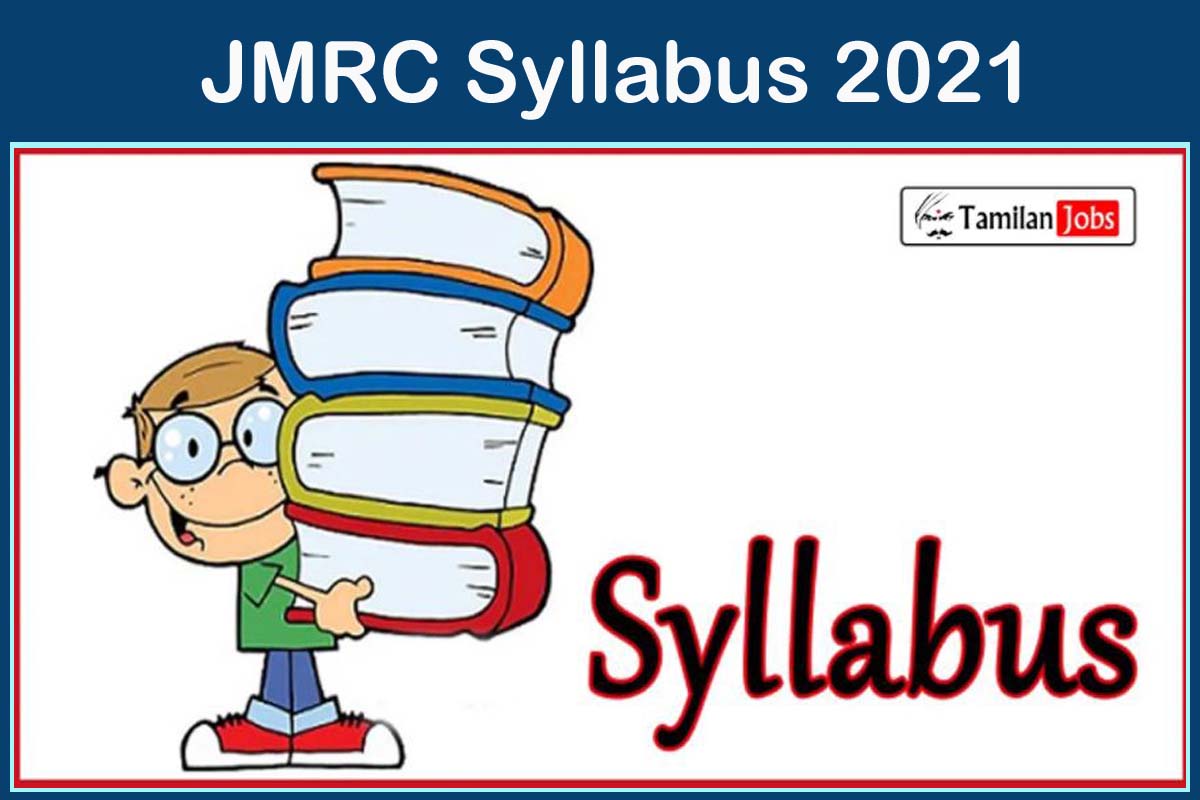 Jmrc Syllabus 2021