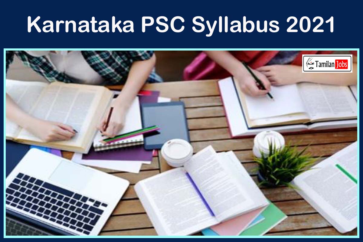 Karnataka PSC Syllabus 2021
