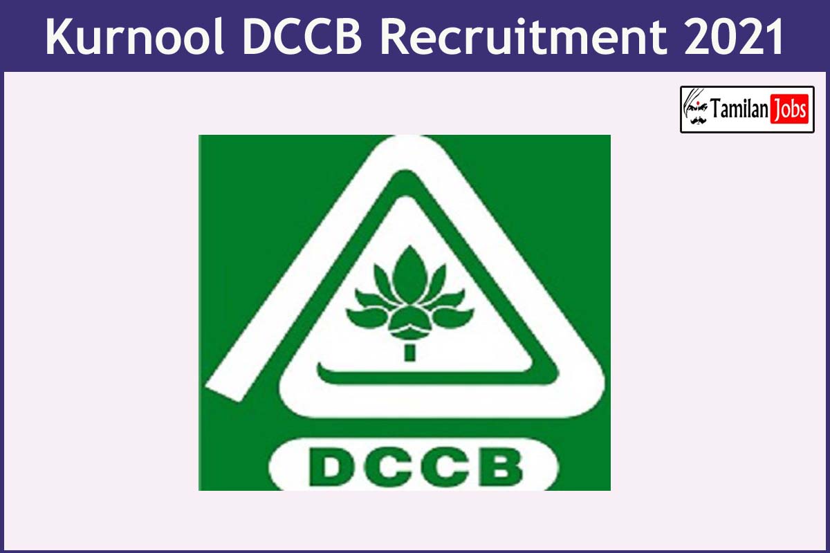 Kurnool DCCB Recruitment 2021