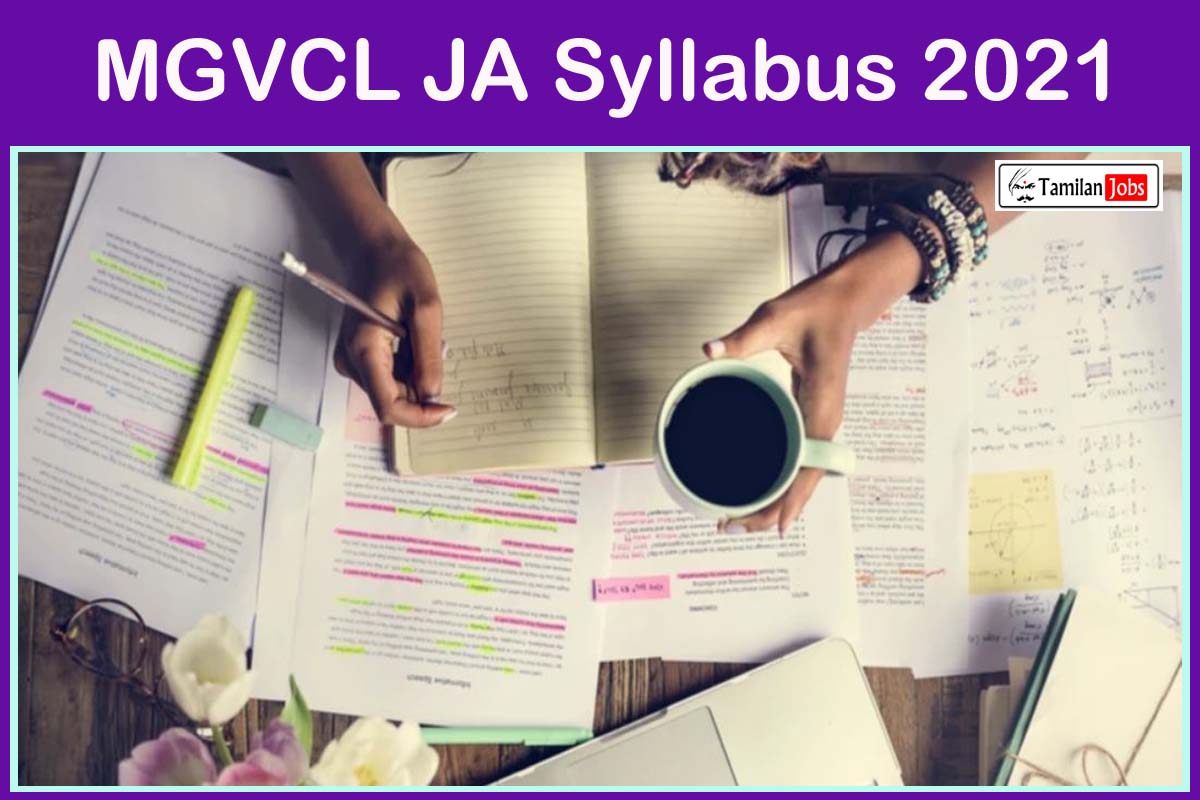 MGVCL JA Syllabus 2021